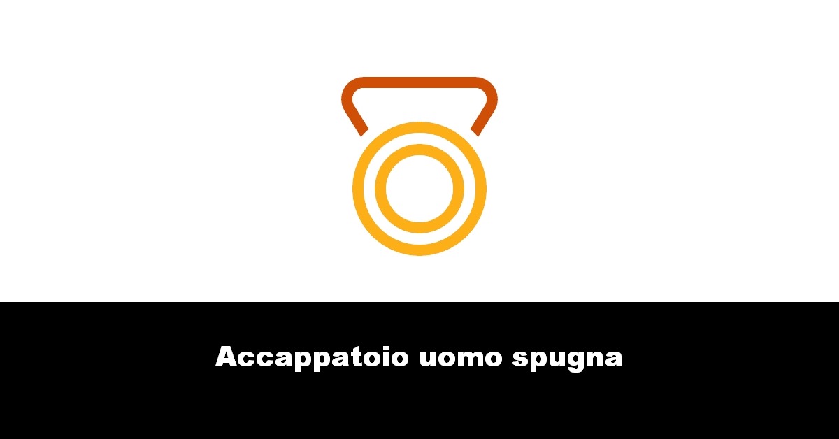 Accappatoio uomo spugna