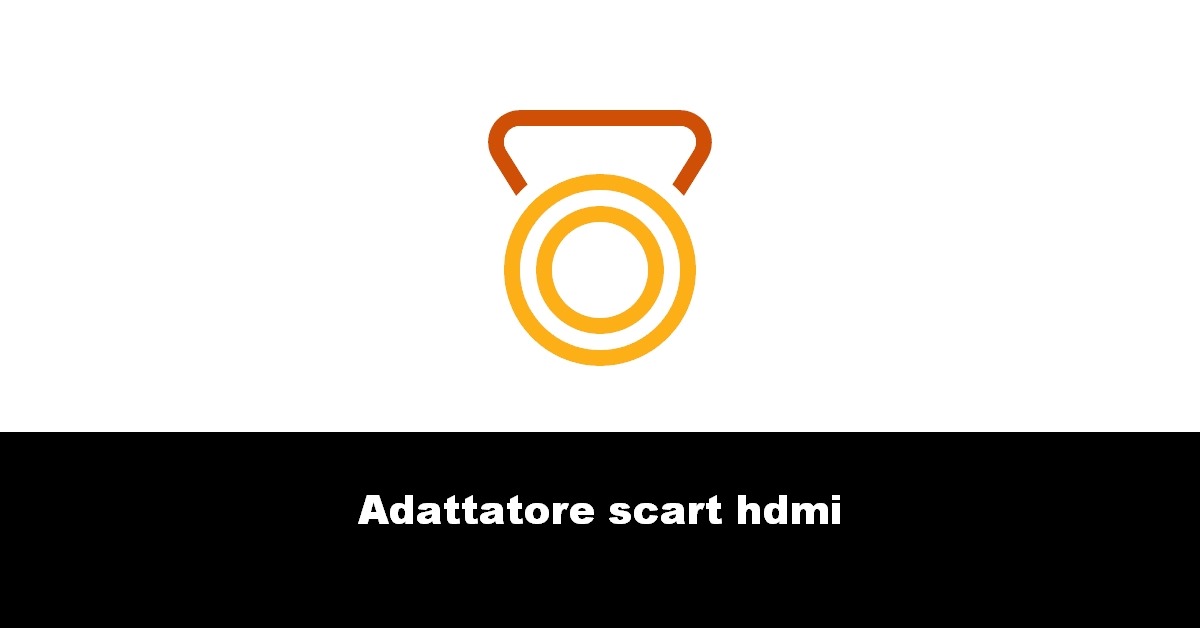 Adattatore scart hdmi