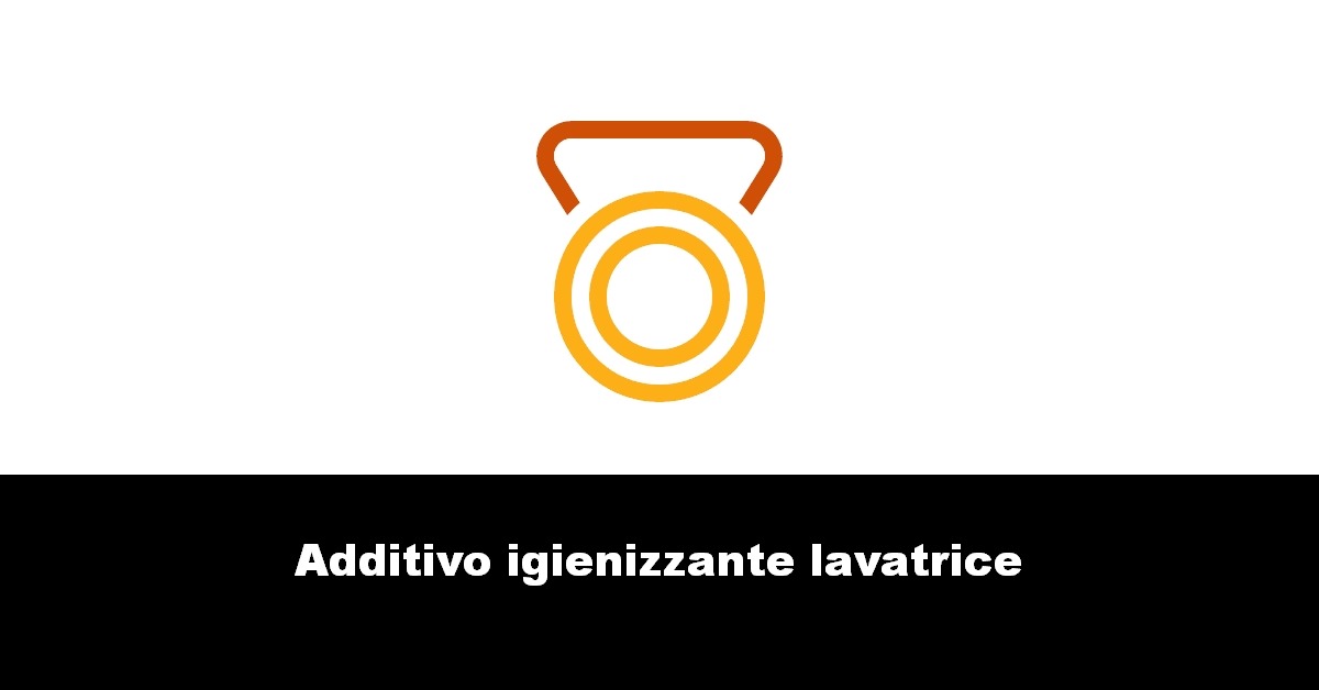 Additivo igienizzante lavatrice