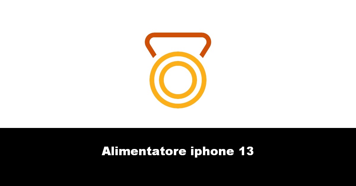 Alimentatore iphone 13