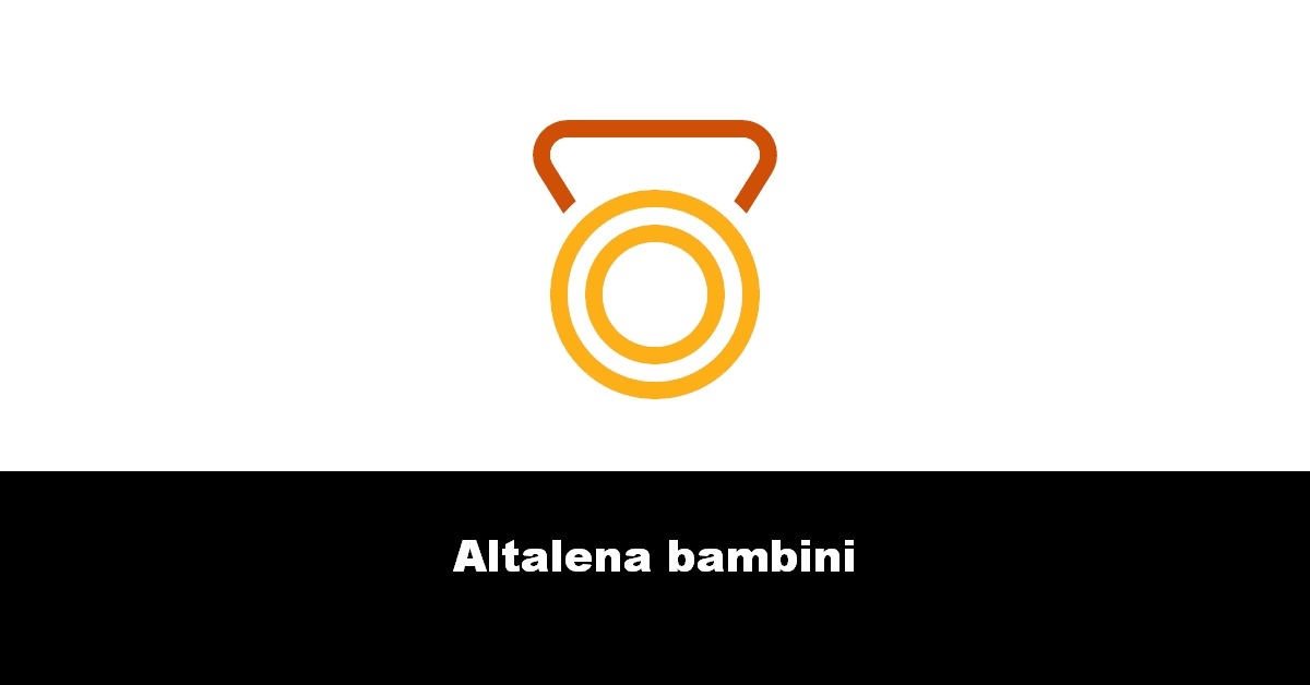 Altalena bambini