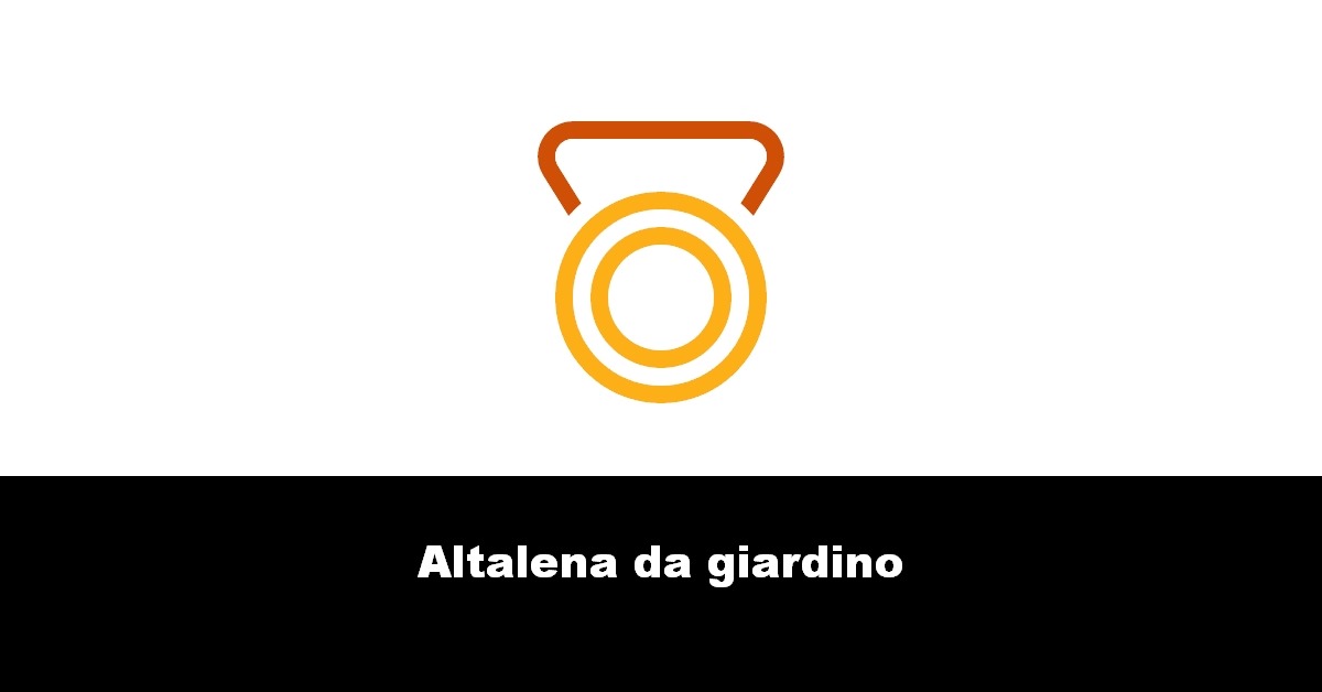 Altalena da giardino