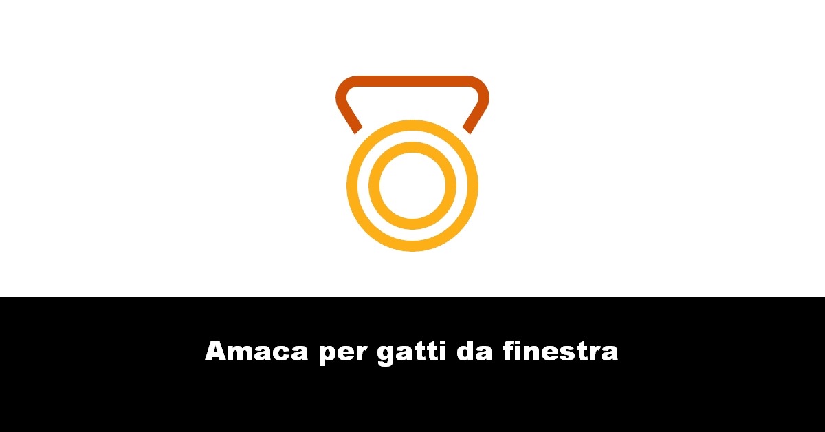 Amaca per gatti da finestra