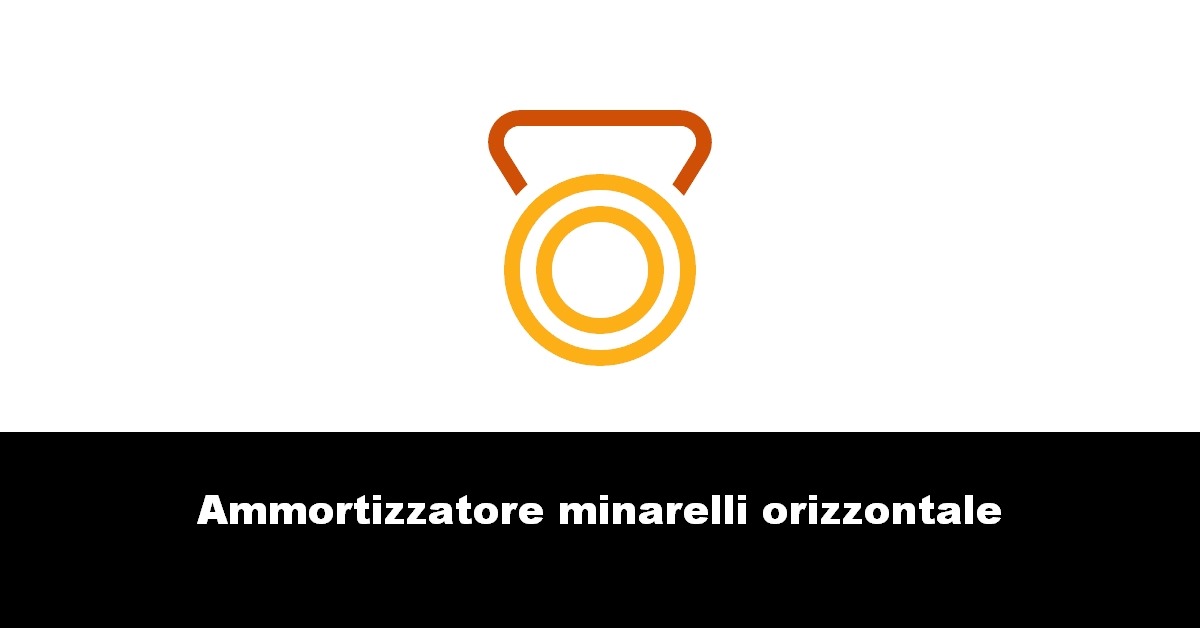 Ammortizzatore minarelli orizzontale