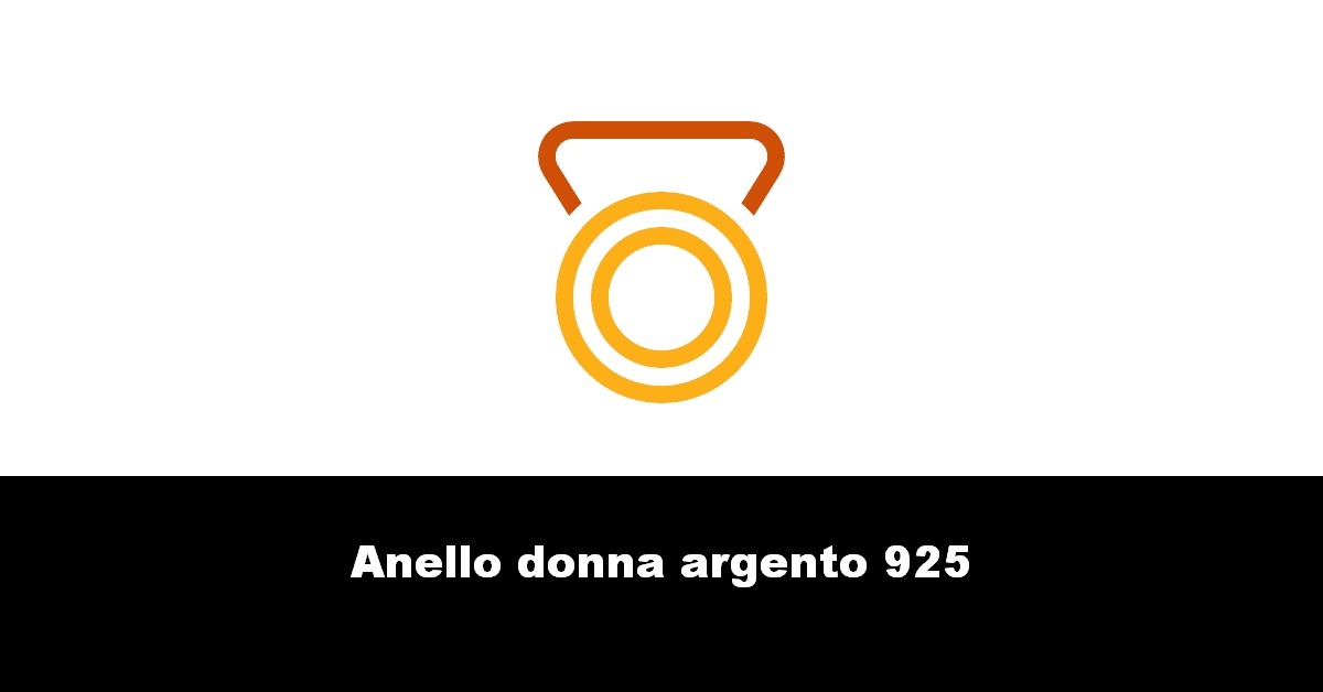 Anello donna argento 925