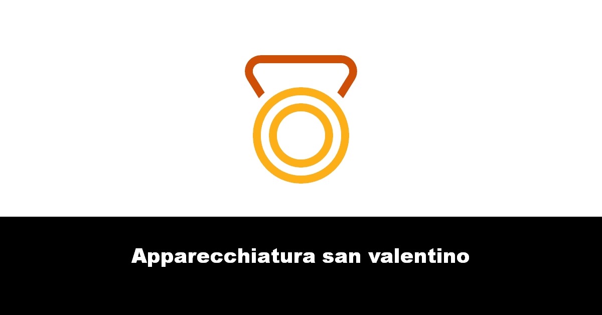 Apparecchiatura san valentino