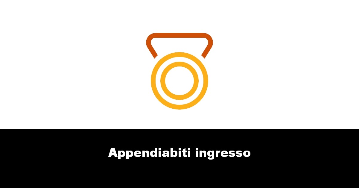 Appendiabiti ingresso