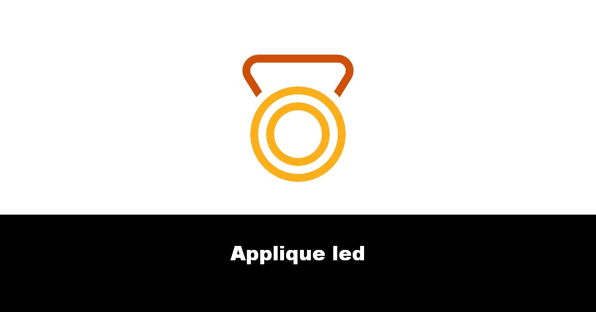 Applique led