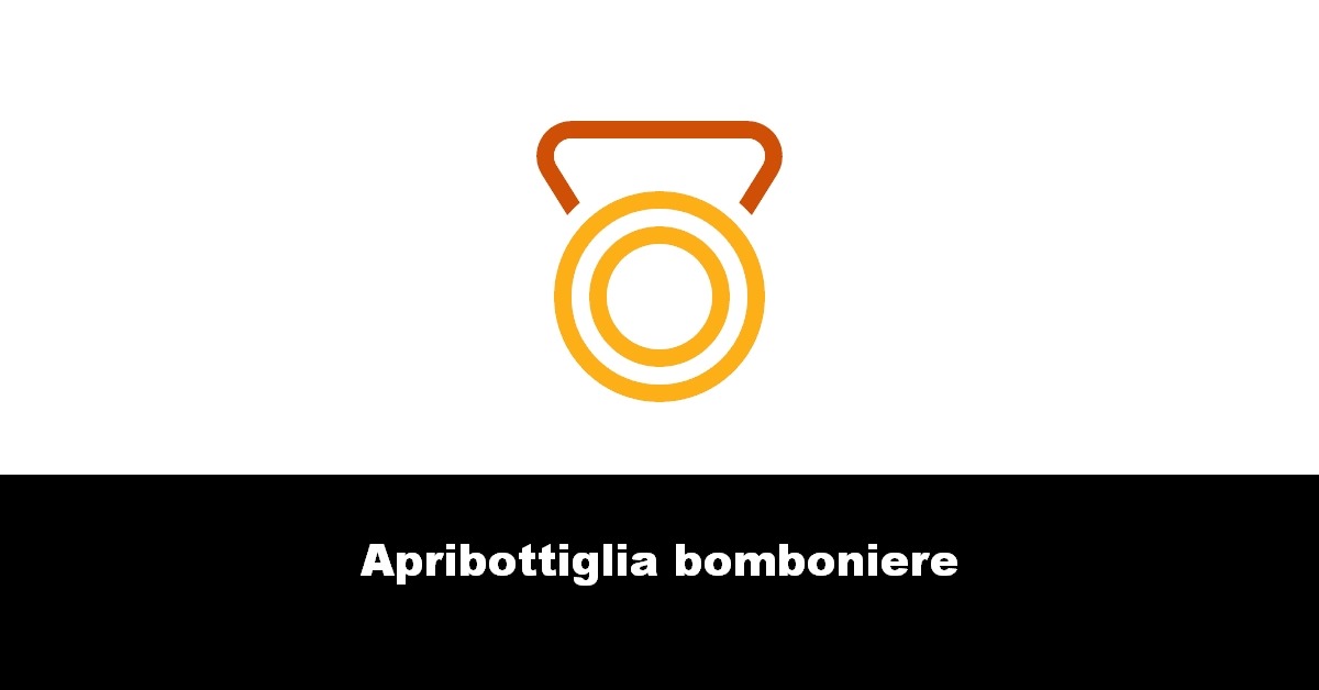 Apribottiglia bomboniere