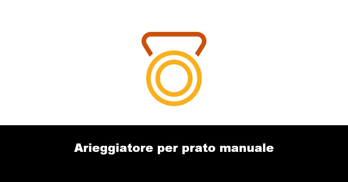 Arieggiatore per prato manuale