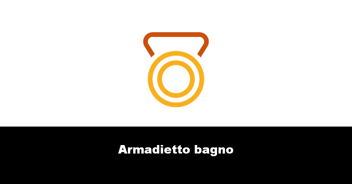 Armadietto bagno