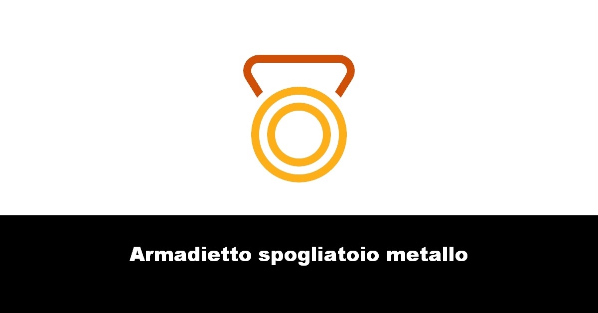 Armadietto spogliatoio metallo