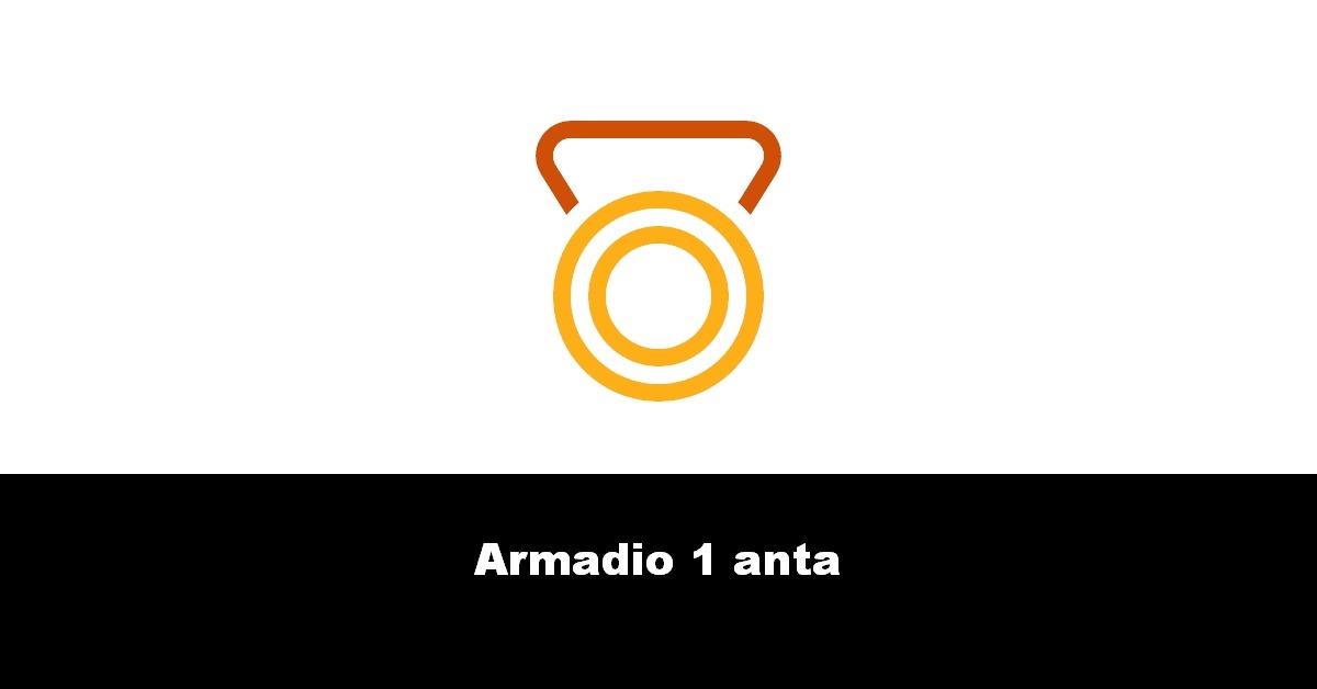 Armadio 1 anta