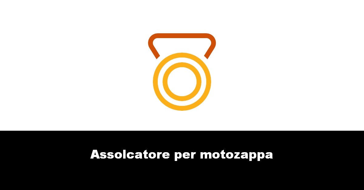 Assolcatore per motozappa