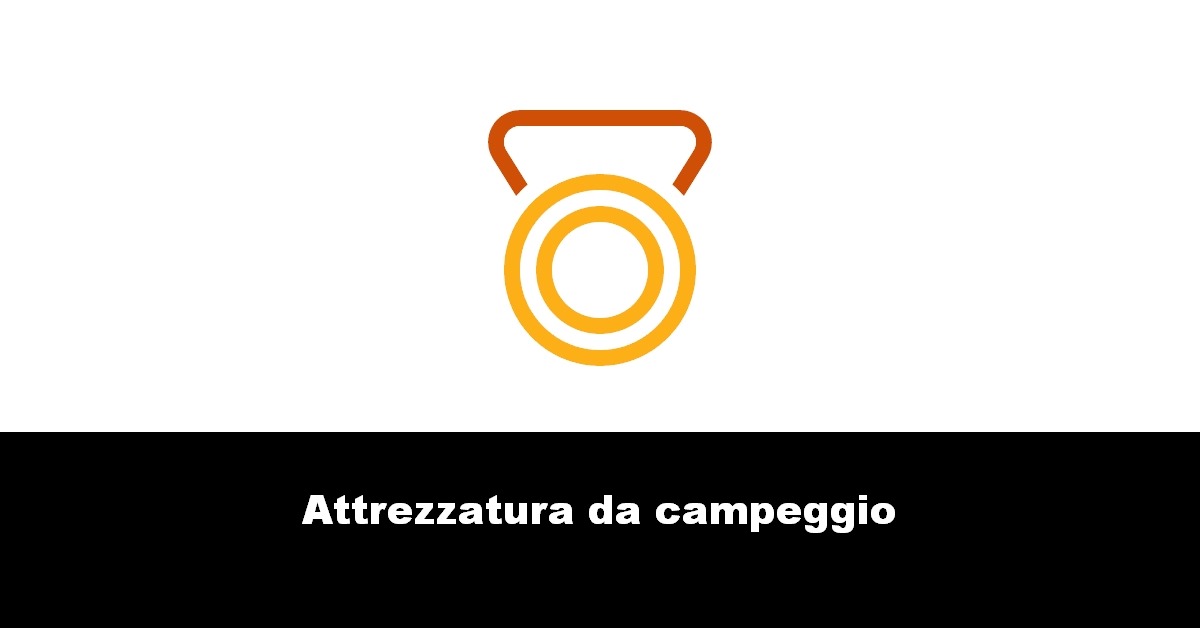 Attrezzatura da campeggio