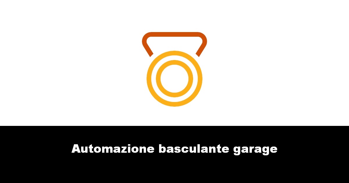 Automazione basculante garage