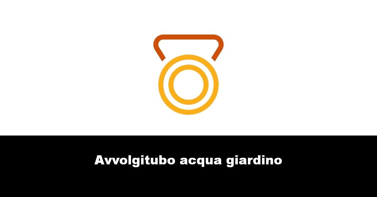 Avvolgitubo acqua giardino