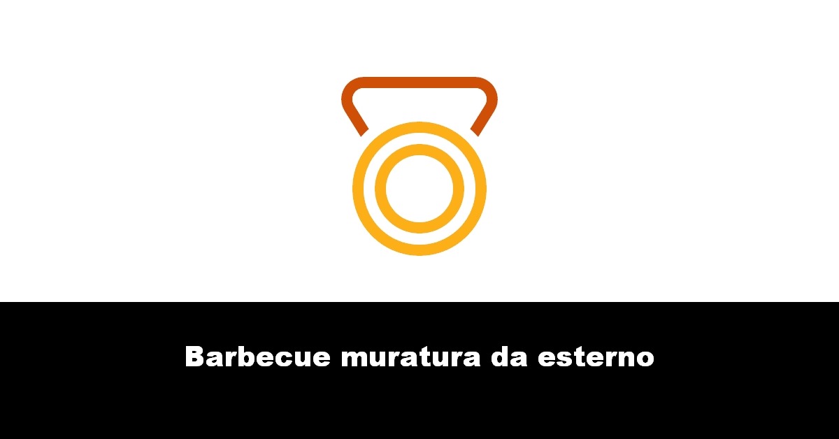 Barbecue muratura da esterno