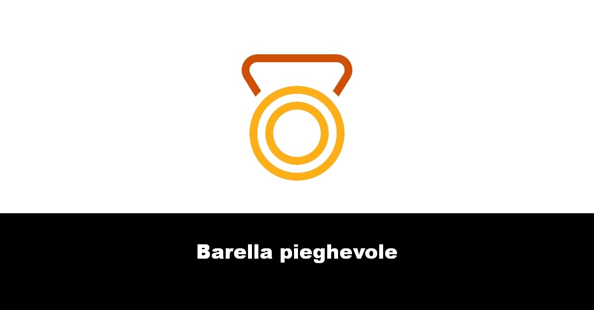 Barella pieghevole