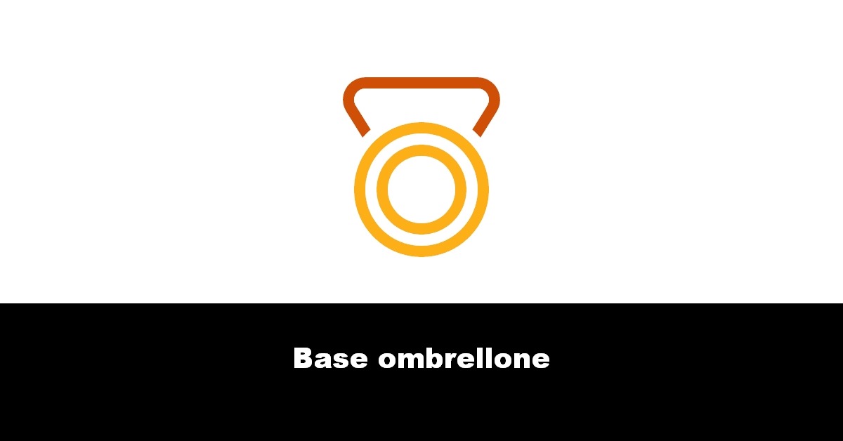 Base ombrellone