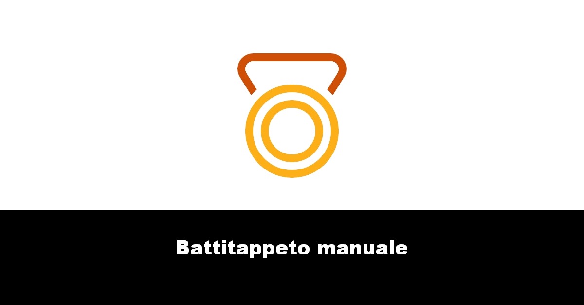 Battitappeto manuale