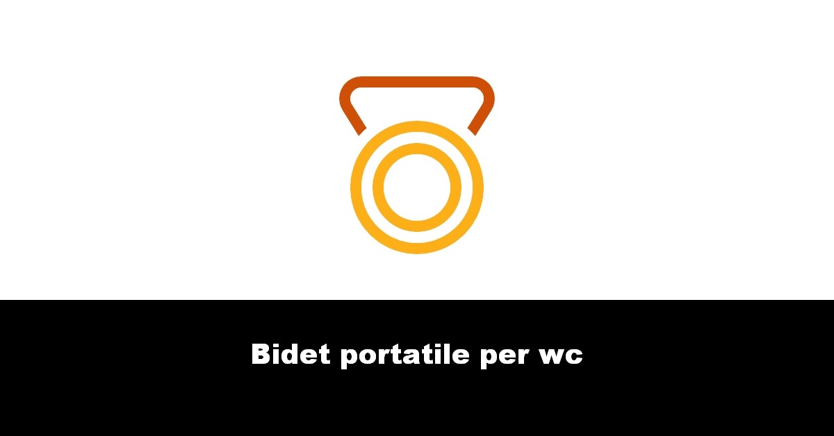 Bidet portatile per wc