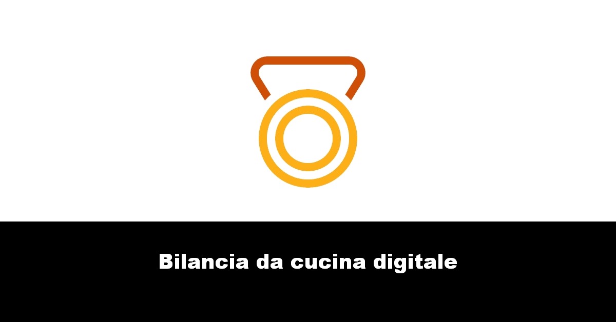 Bilancia da cucina digitale