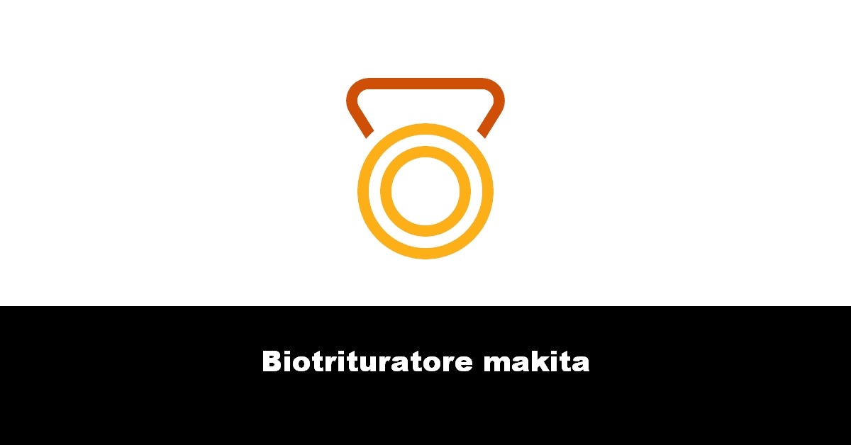 Biotrituratore makita