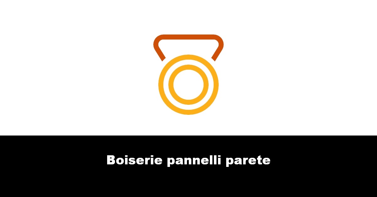 Boiserie pannelli parete