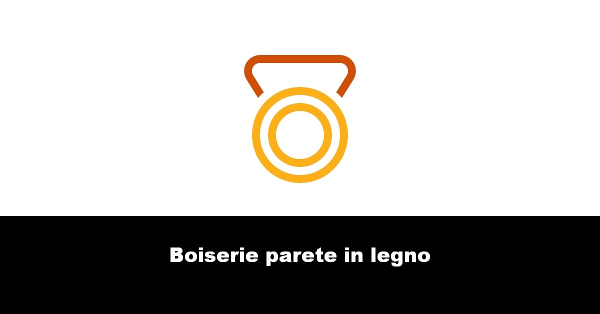 Boiserie parete in legno