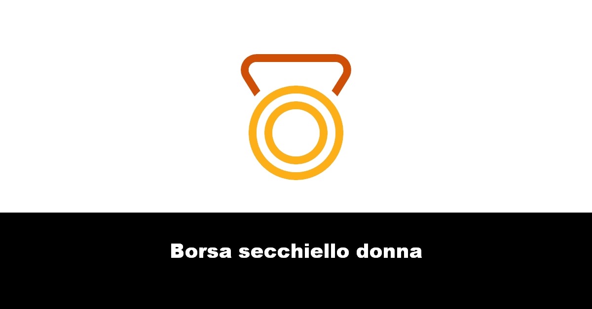 Borsa secchiello donna