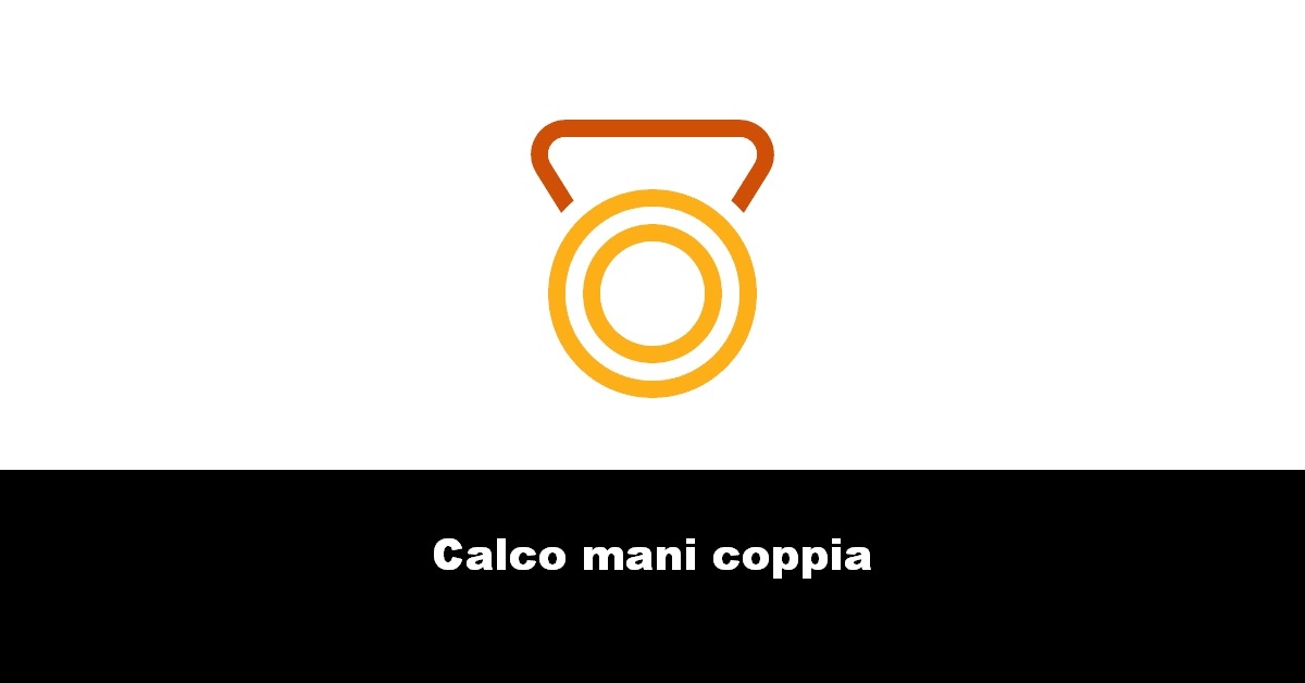 Calco mani coppia