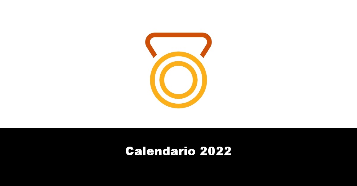 Calendario 2022