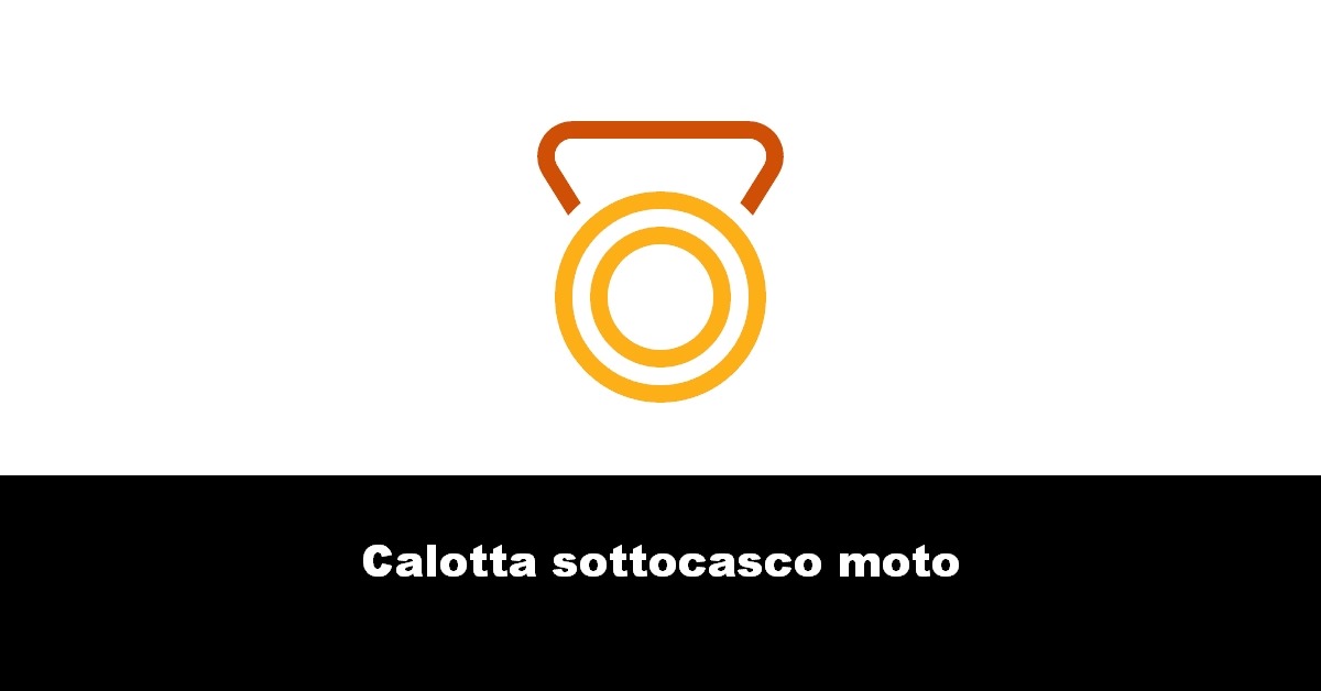 Calotta sottocasco moto