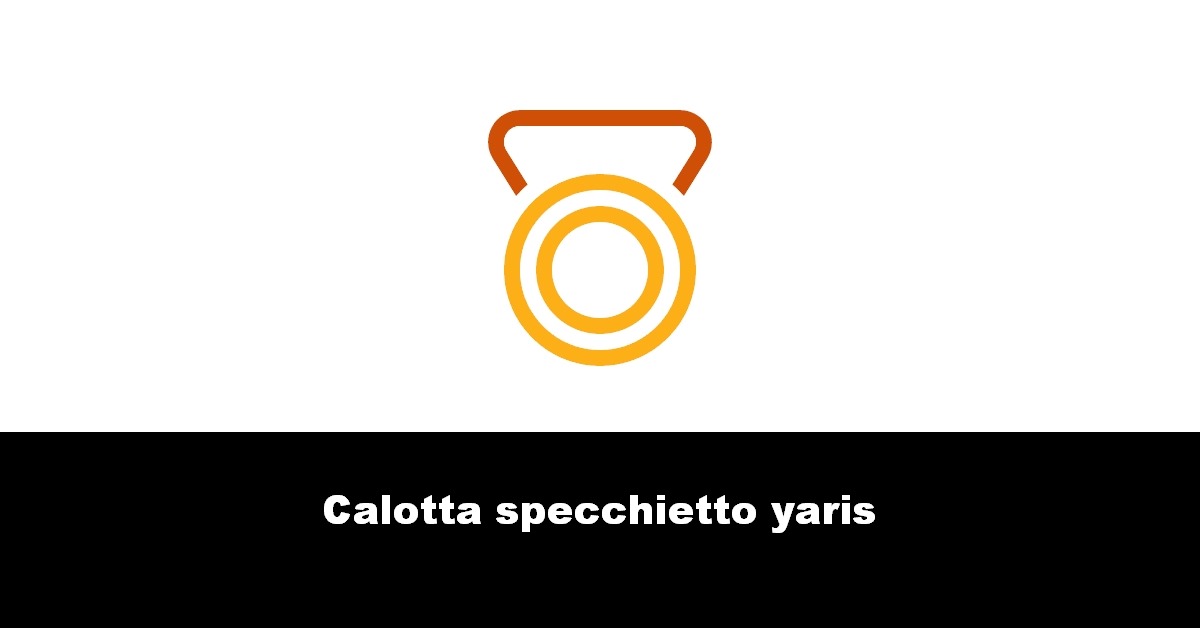 Calotta specchietto yaris