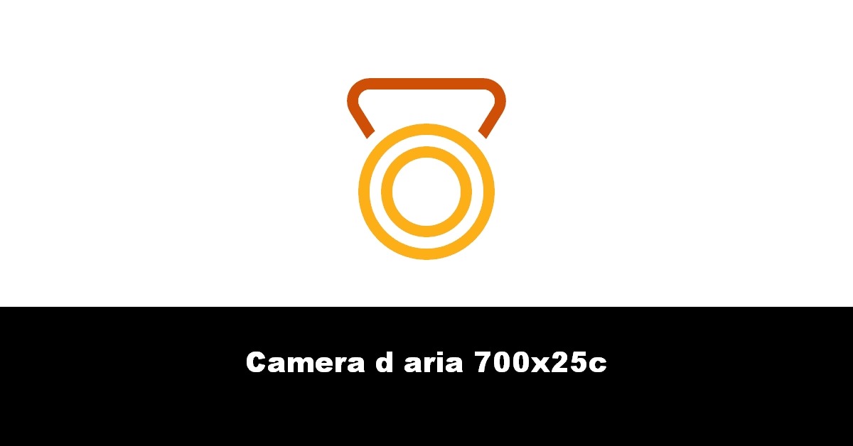 Camera d aria 700x25c