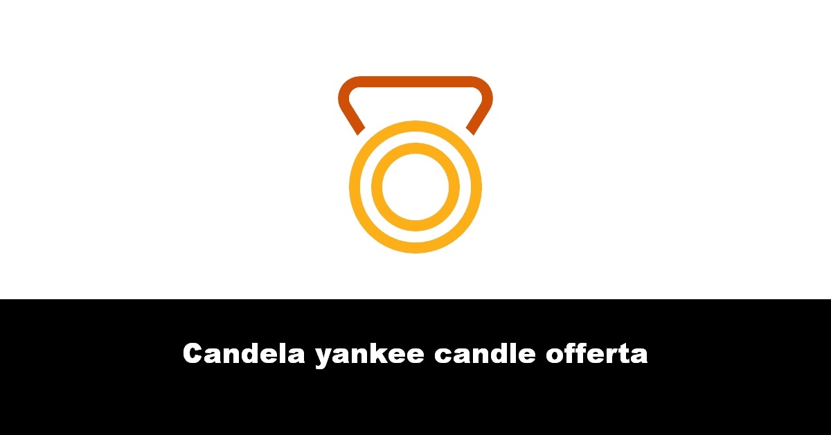Candela yankee candle offerta