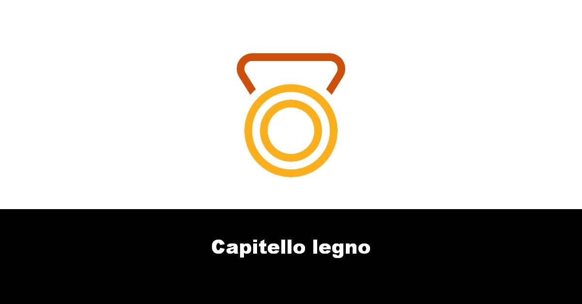 Capitello legno