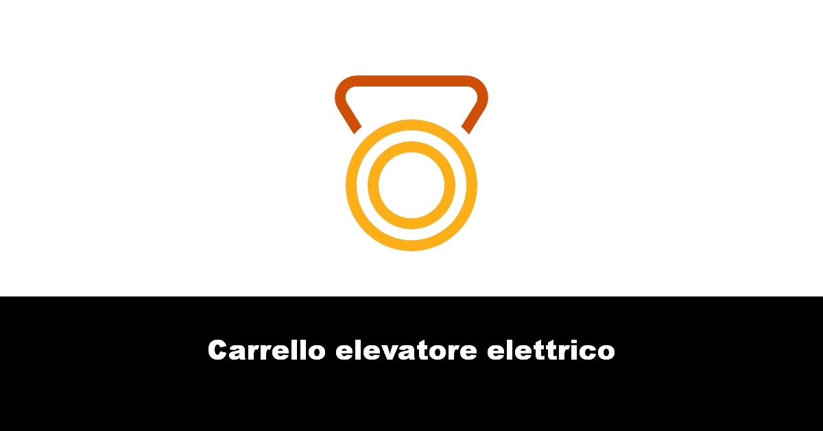 Carrello elevatore elettrico