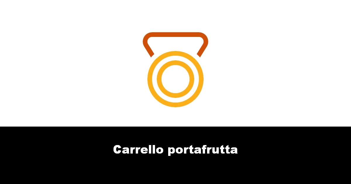 Carrello portafrutta