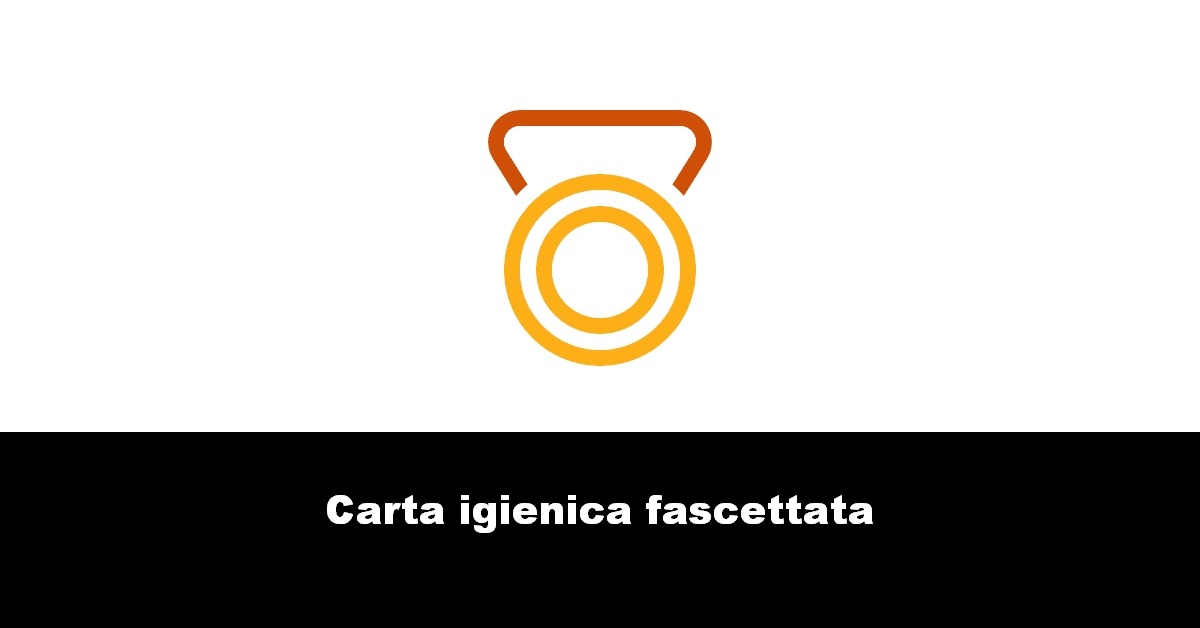 Carta igienica fascettata