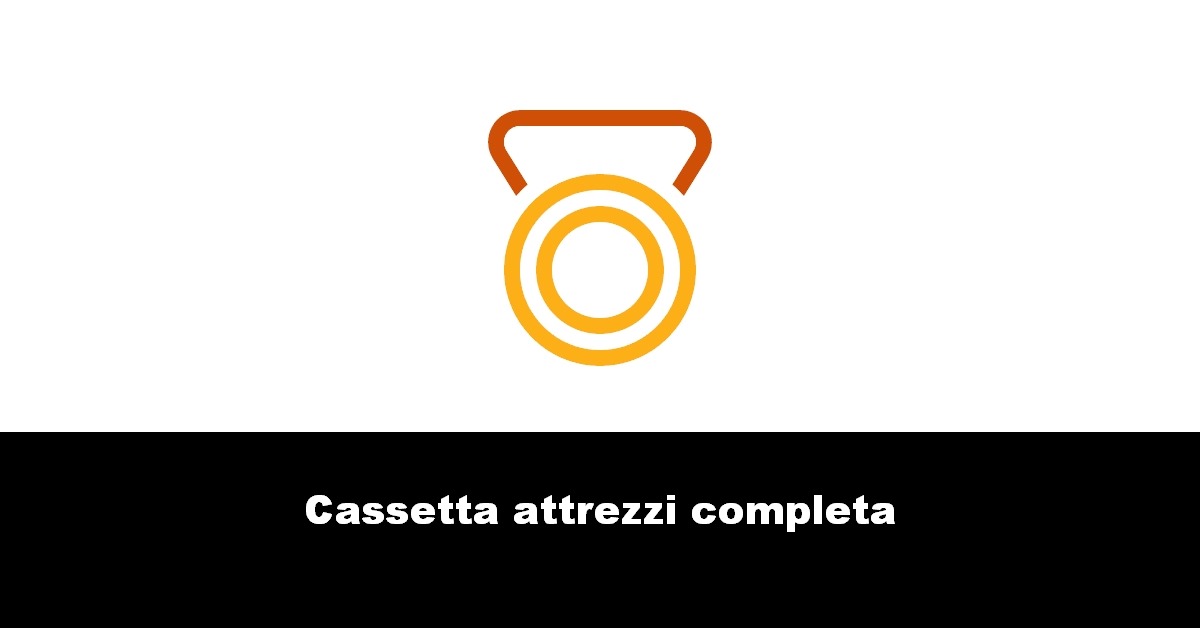 Cassetta attrezzi completa