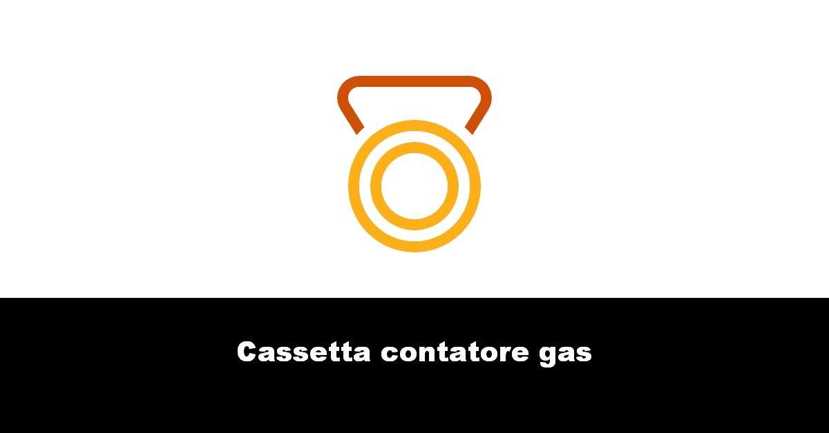 Cassetta contatore gas