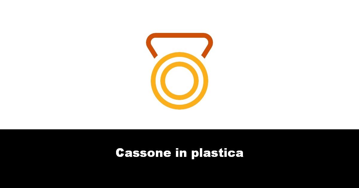 Cassone in plastica