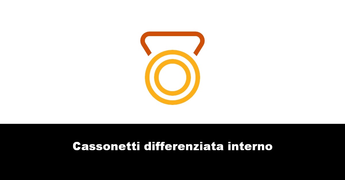 Cassonetti differenziata interno