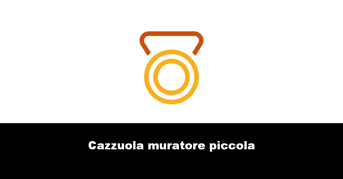 Cazzuola muratore piccola