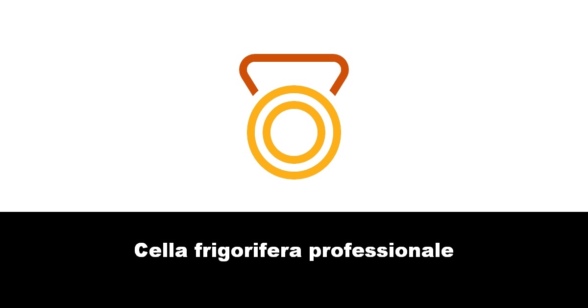 Cella frigorifera professionale