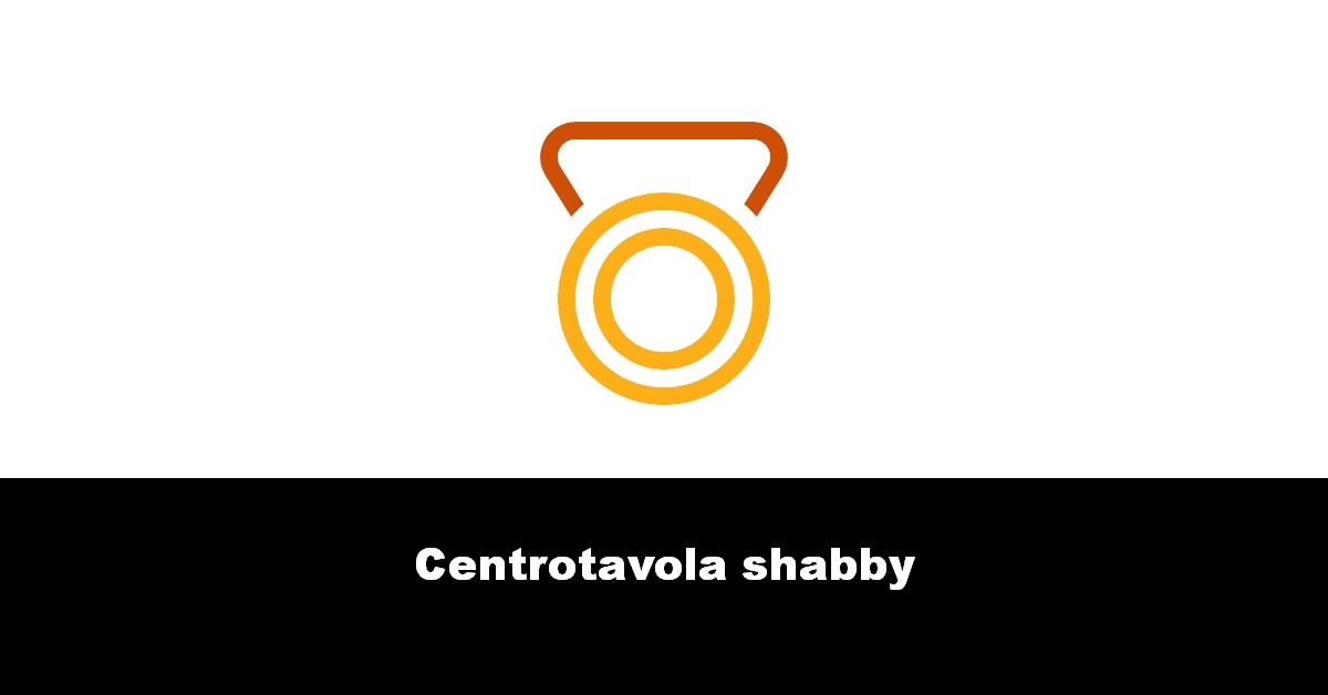 Centrotavola shabby