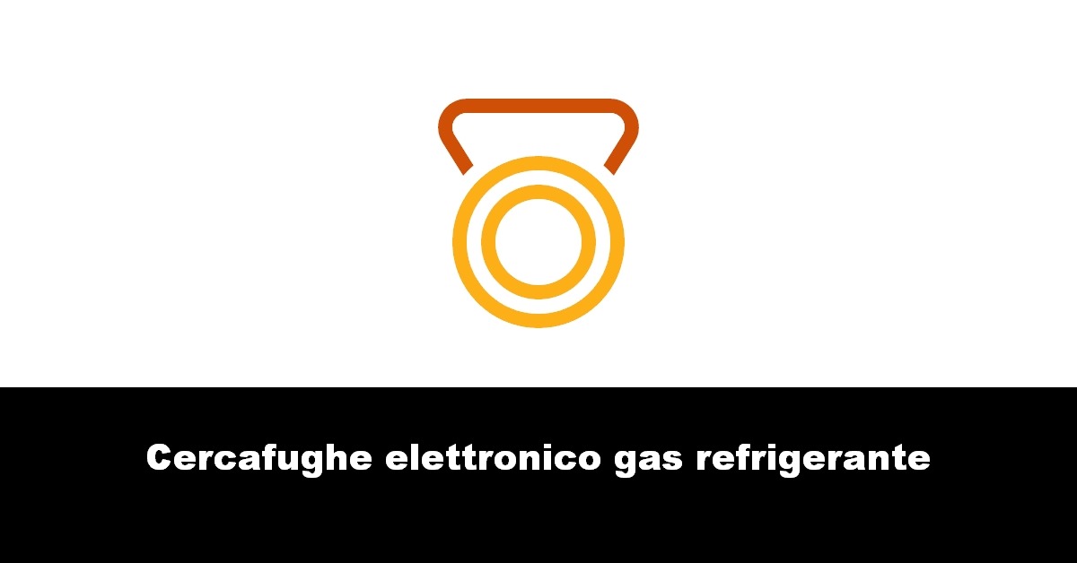 Cercafughe elettronico gas refrigerante