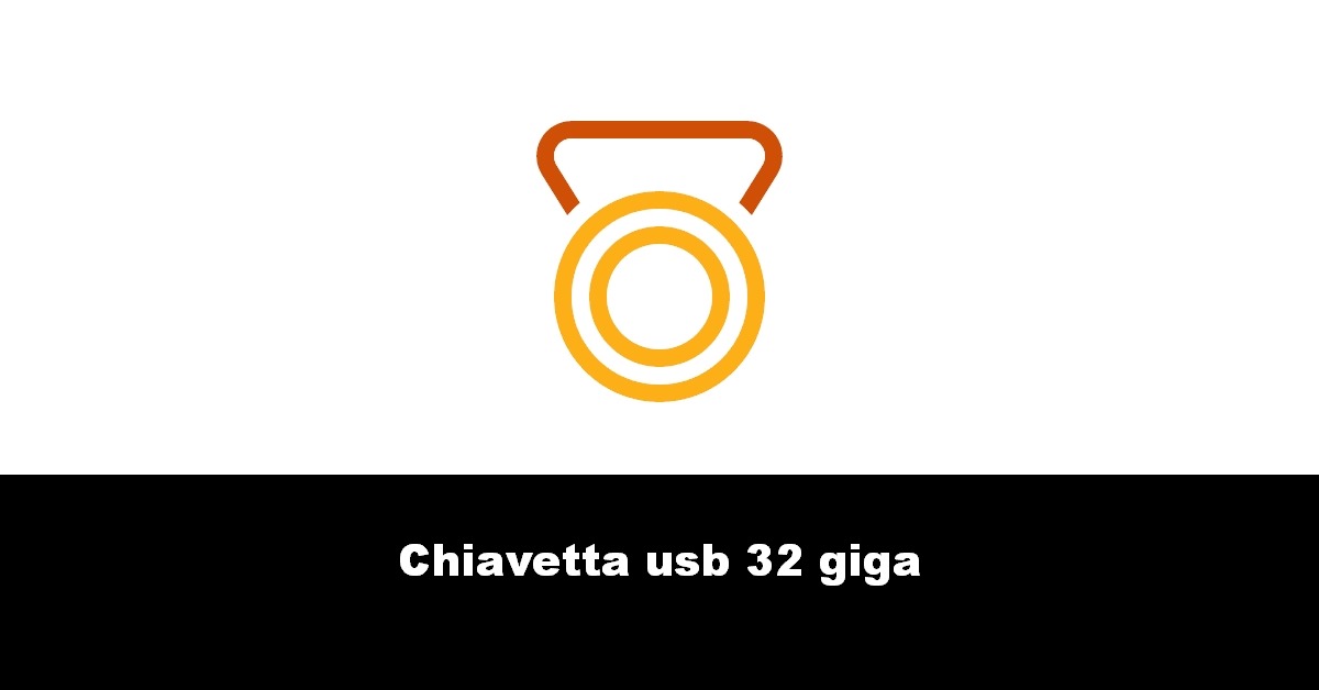 Chiavetta usb 32 giga